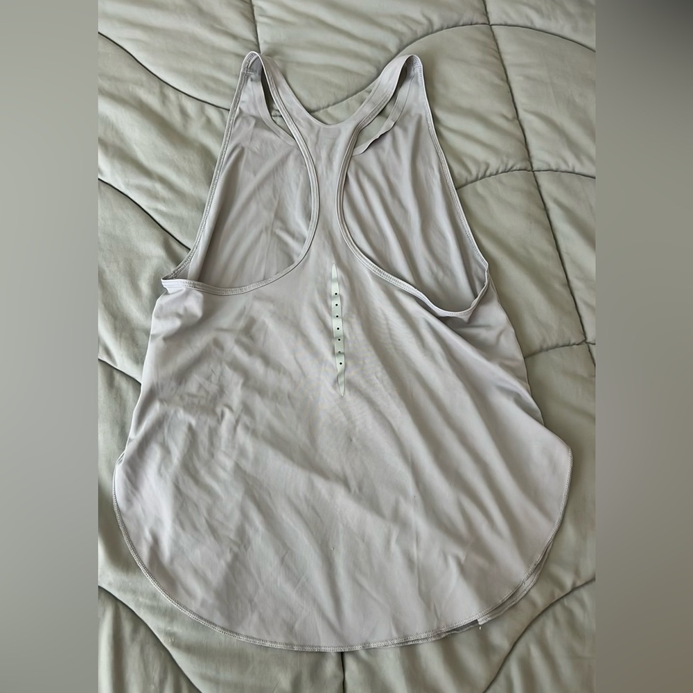 Gray Nike Drifit tank top - Picture 3 of 3